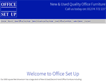 Tablet Screenshot of office-setup.co.uk